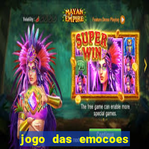 jogo das emocoes para imprimir